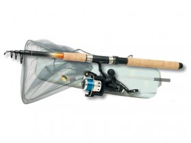 PALADIN® Angelfertige Combo Angelrute Forelle/Barsch Spin 2,10m