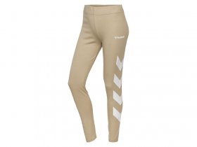Hummel Damen Leggings mit Logo, mit Baumwolle