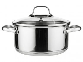 LIVARNO home Edelstahl-Topf Ø 20 cm