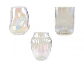 LIVARNO home Vase mit schillernder Oberfläche
