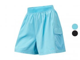 CRIVIT Damen-Funktionshorts, mit seitlich aufgesetzter Mesh-Tasche