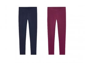 pepperts!® Kinder Leggings, 2 Stück, hoher Baumwollanteil