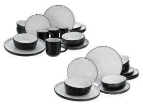 Creatable Geschirrset »Nordic Cool Black«