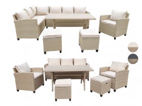 bellavista - Home & Garden® Dining Lounge »Prato«, aus Rattan