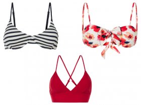 esmara® Damen Bikini-Oberteil mit verstellbaren Trägern