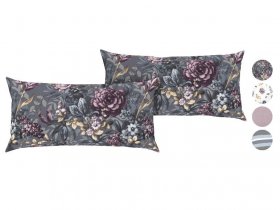 LIVARNO home Renforcé-Kissenbezüge, 2 Stück, 80 x 40 cm