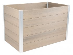 dobar WPC Hochbeet, langlebig und pflegeleicht