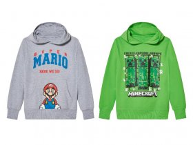 Kinder Kapuzenpullover mit Print