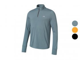 CRIVIT Herren Funktionsshirt, mit Smartwatchöffnung