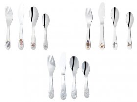 LIVARNO home Kinderbesteck-Set, 4-teilig