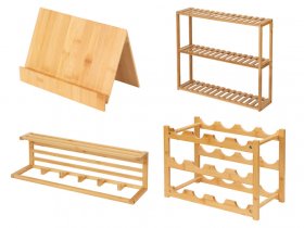 Wenko Bambus-Küchenorganizer