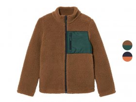 pepperts!® Kinder Jungen-Fleecejacke, mit Reißverschluss-Brusttasche