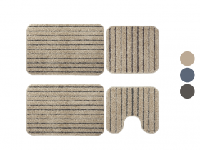 LIVARNO home Badezimmergarnitur, 2er-Set