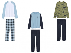 esmara® Kinder Pyjama, aus reiner Baumwolle