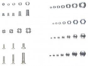 PARKSIDE® Muttern-Set aus Stahl