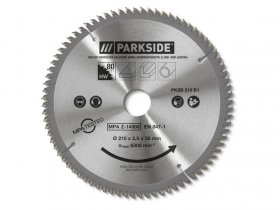 PARKSIDE® Kreissägeblatt »PKSB 210 B1«, 210 mm