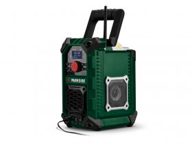 PARKSIDE® 20 V / 12 V / 230 V Akku-Baustellenradio »PBPA 20-Li B2«, ohne Akku und Ladegerät