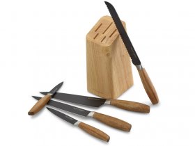 ECHTWERK Messerblock Set Classic - Black Edition, 6tlg.