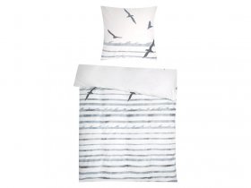 Primera Primera Satin Bettwäsche »Sea Breeze« Birds