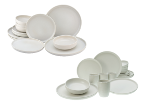 Creatable Geschirrset »Uno offwhite«