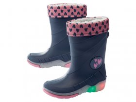 lupilu® Kleinkinder Regenstiefel mit coolem Blink-Effekt