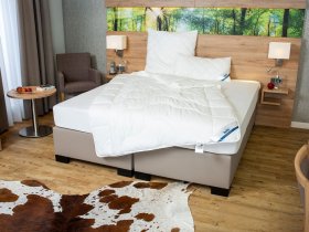 BeCo BeCo Vierjahreszeiten-Bettdecke »Proneem«, mit Milbenschutz, 100 % Baumwolle
