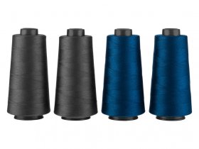 crelando® Overlock-Nähgarne, 4 Stück
