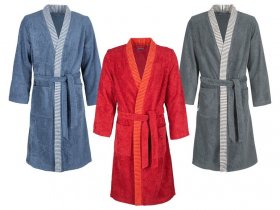 Egeria Egeria Bademantel Herren «Bruno», Kimono, reine Baumwolle, verschiedene Größen