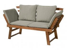 LIVARNO home Outdoor-Daybed »Sevilla«, aus geöltem Akazienholz