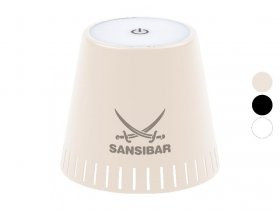 SANSIBAR LED-Akku-Flaschenleuchte mit Touch-Dimmer-Funktion