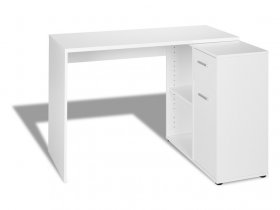 LIVARNO home Schreibtisch mit Schrankelement, in 2 Positionen kombinierbar