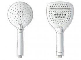 LIVARNO home Handbrause-Set mit Wechselschalter, 3 Strahlarten
