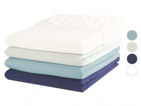LIVARNO home Mikrofaser-Renforcé-Spannbettlaken, 90-100 x 200 cm