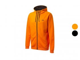 CRIVIT Herren Sweatjacke, mit seitlichen Eingrifftaschen
