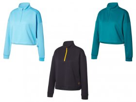 CRIVIT Damen Sweatpullover mit geruchshemmender Wirkung