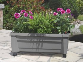 KHW KHW Calypso Pflanzkasten mit Bewässerungssystem, B 79 x T 35 x H 33 cm