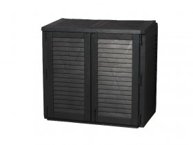 LIVARNO home Garten-Maxibox, B 117 x T 74 x H 110 cm, anthrazit