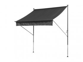 LIVARNO home Klemmmarkise 200 x 150, anthrazit