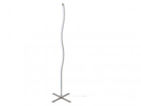 LIVARNO home LED-Stehleuchte in Mattnickel-Optik