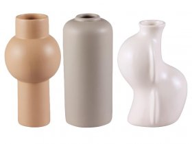 LIVARNO home Vase, aus glasierter Keramik