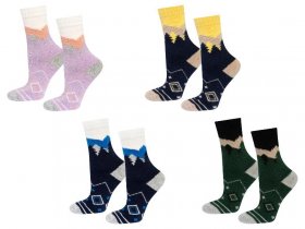 Soxo Socken, 1 Paar, mit Wolle