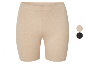 esmara® Damen Radler-Leggings, mit Bio-Baumwolle