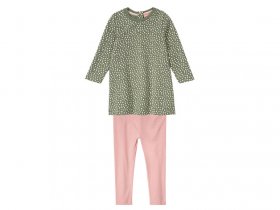 lupilu® Kleinkinder Set, 2-tlg. - Kleid und Leggings
