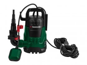 PARKSIDE® Klarwasser-Tauchpumpe »PETPK 400 A1«, mit stufenlos einstellbarem Schwimmschalter