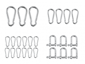 PARKSIDE® Karabiner-/ Schäkel-Haken