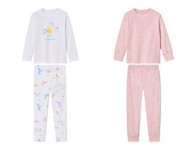 lupilu® Kleinkinder Pyjama mit Rundhalsausschnitt