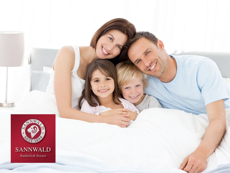 Sannwald Sannwald Premium Daunen-Kassettenbettdecke warm