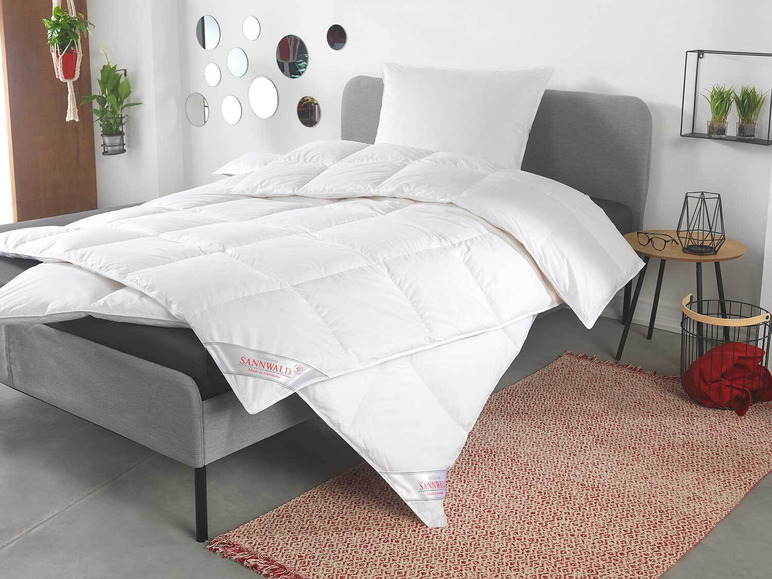 Sannwald Sannwald Premium Daunen-Kassettenbettdecke warm