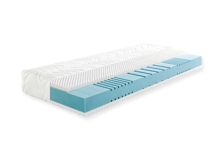 f.a.n. fan 7-Zonen-Kaltschaummatratze, mit Noppenschaumauflage, 23 cm Höhe