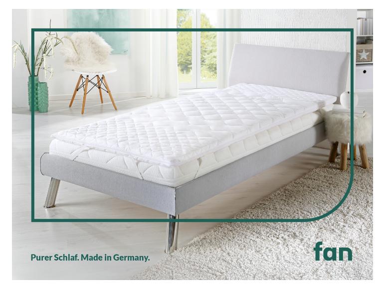 f.a.n. Medisan fan Medisan Topper »Softly Komfort«, mit Kaltschaum-Kern, 7-Zonen-Wellenstruktur